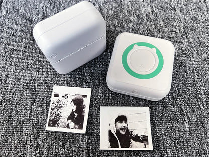 Portable Mini Thermal Printer - Wireless Bluetooth Photo & Label Printer