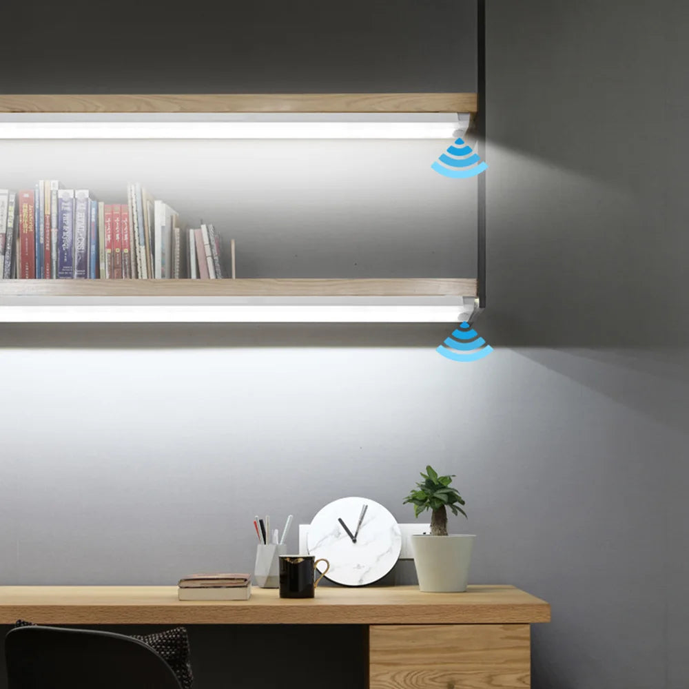 LED Motion Sensor Light - Rechargeable Smart Cabinet Lamp