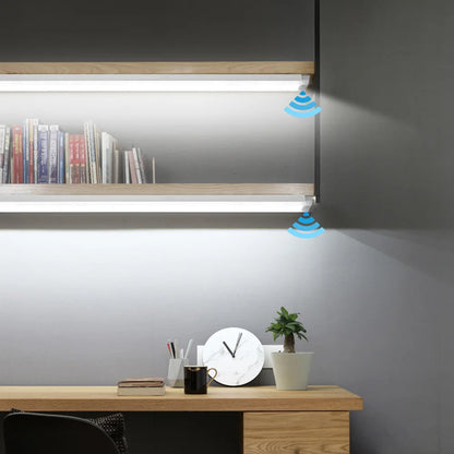 LED Motion Sensor Light - Rechargeable Smart Cabinet Lamp