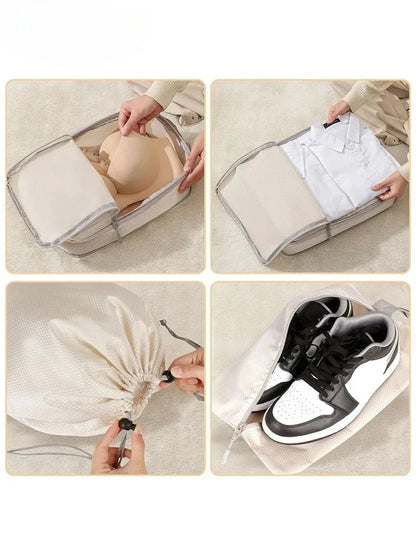 Compressible Travel Packing Cubes - Set of 6