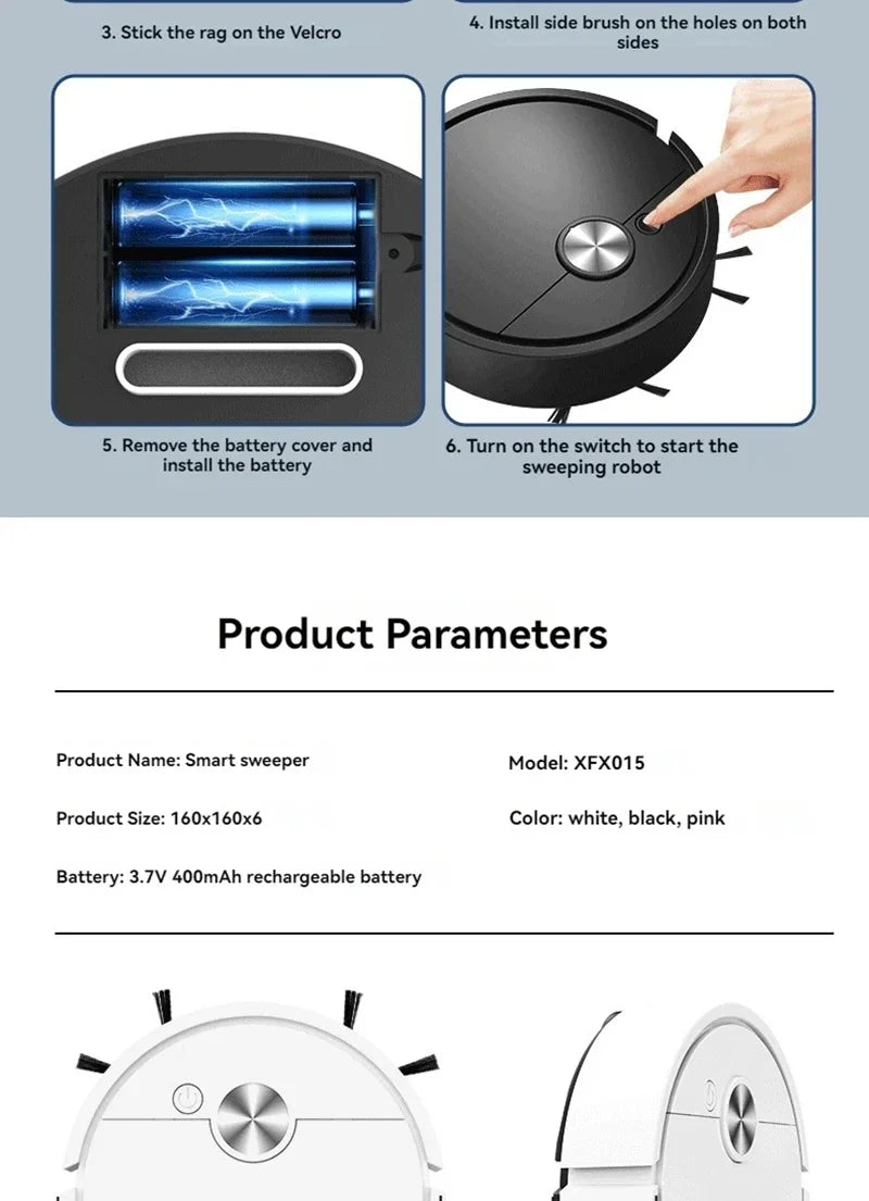 Smart Robot Vacuum & Mop