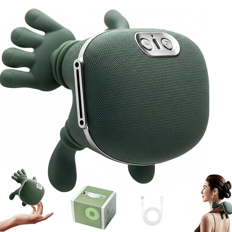 Neck & Shoulder Massager with Heat - Kneading Wrap