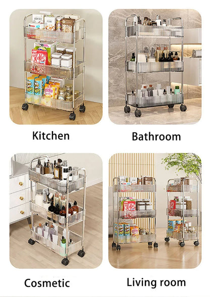 Rolling Multi-Tier Storage Cart