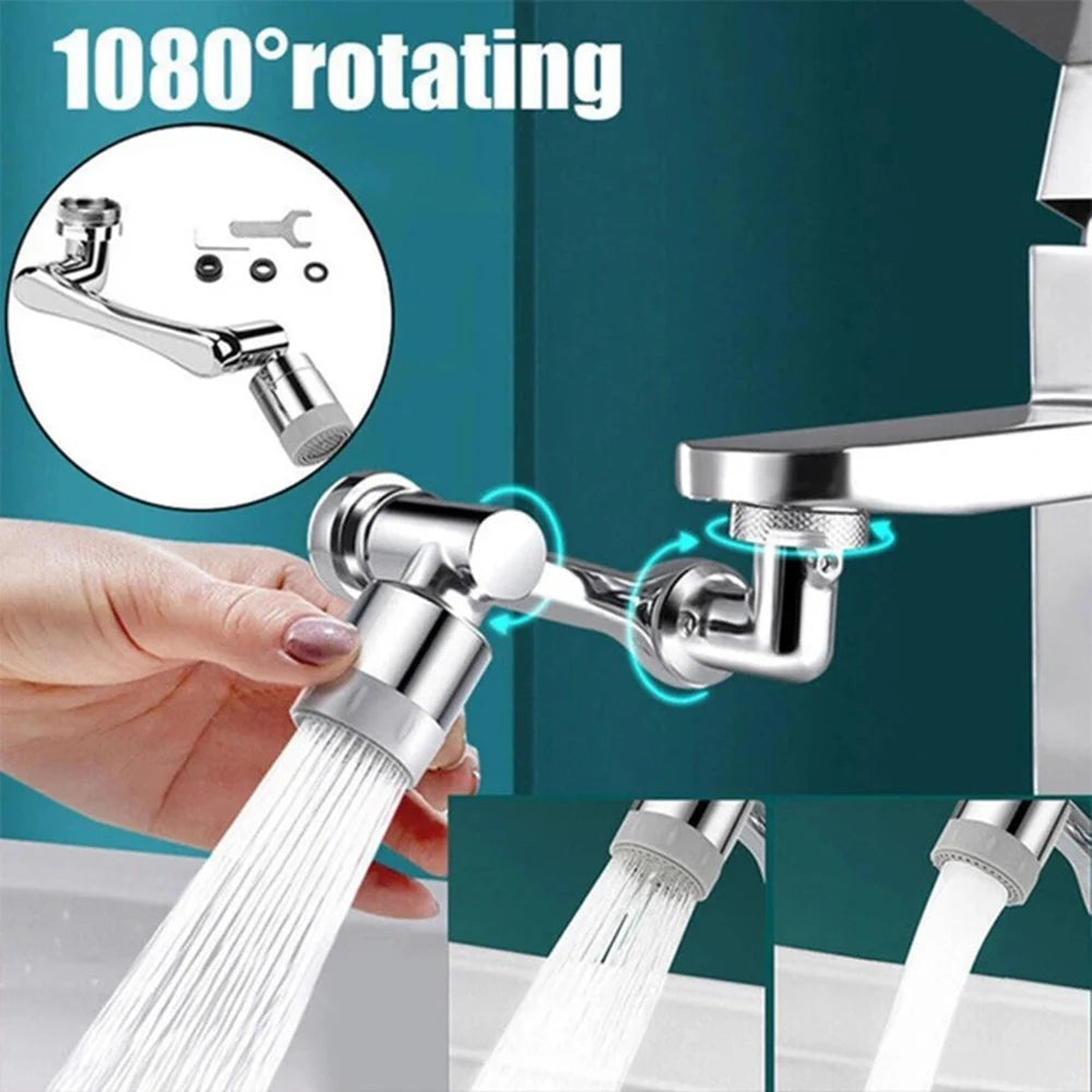 Rotating Faucet Extension Arm