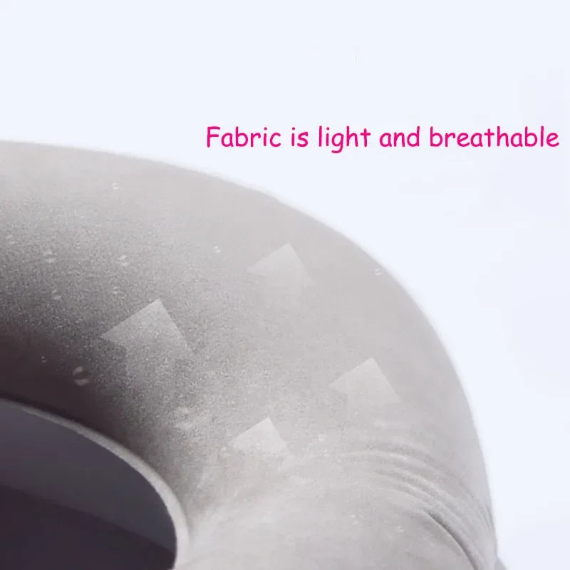 Inflatable Travel Pillow - Portable Neck & Chin Support