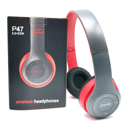 P47 Foldable Bluetooth Headphones
