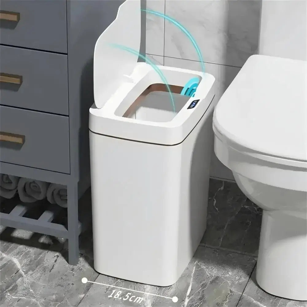 Touchless Sensor Trash Can - 15L Smart Bin