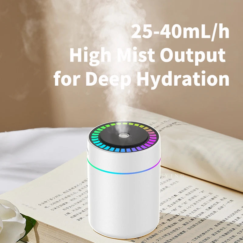 Mini USB Humidifier - Aroma Diffuser with Light