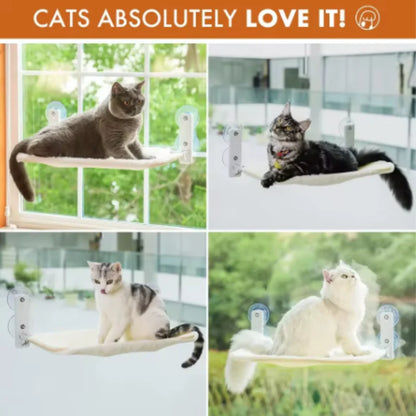 Hanging Cat Hammock - Window Seat Bed for Cats