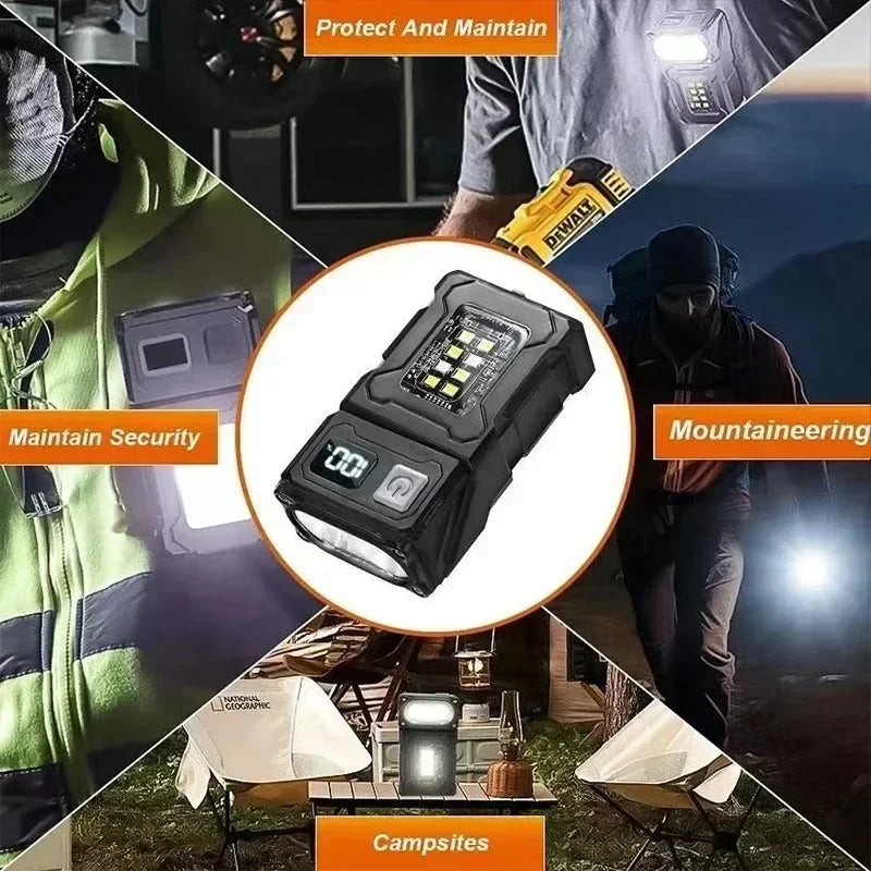 Rechargeable LED Work Light - Magnetic Flashlight