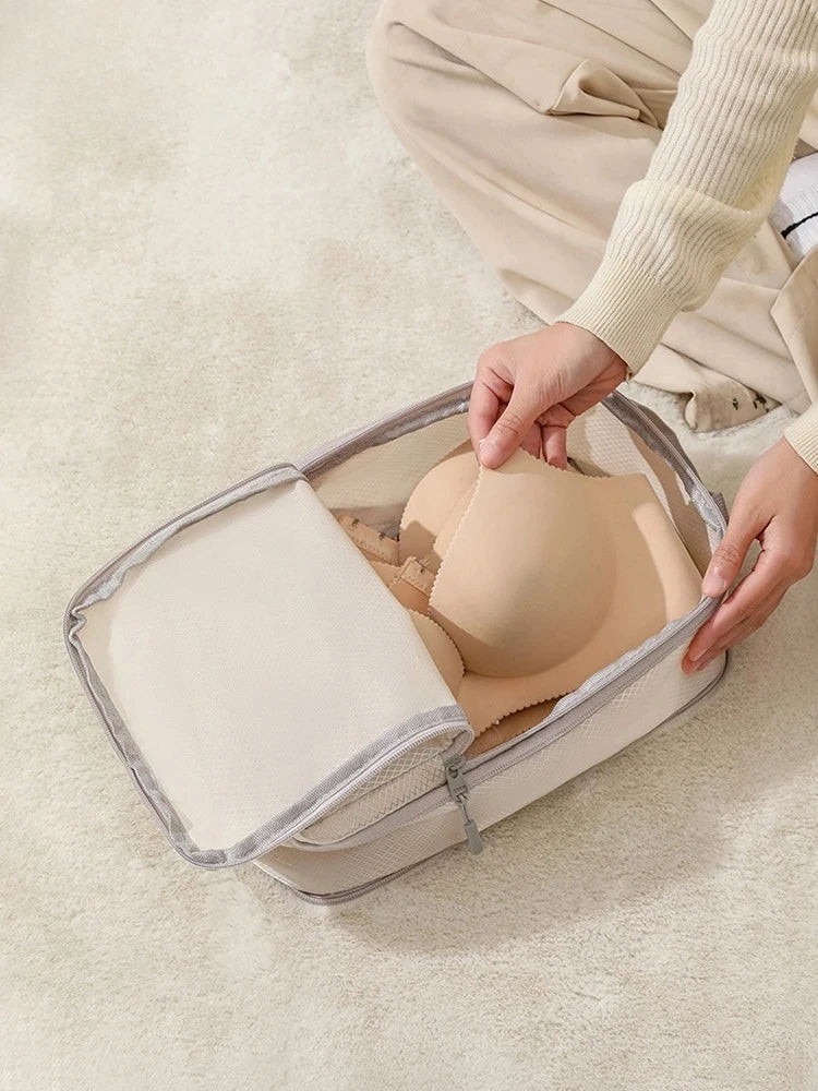 Compressible Travel Packing Cubes - Set of 6