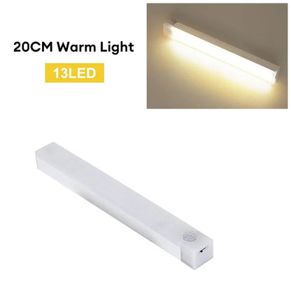 LED Motion Sensor Light - Rechargeable Smart Cabinet Lamp