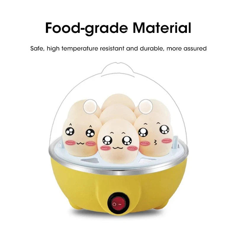 Automatic Egg Cooker - 7-Egg Capacity Steamer