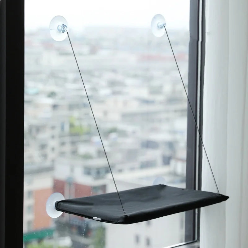 Hanging Cat Hammock - Window Seat Bed for Cats