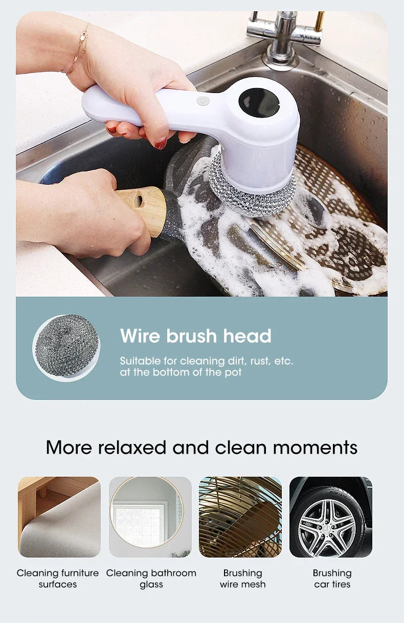 AquaSpin Scrubber Pro