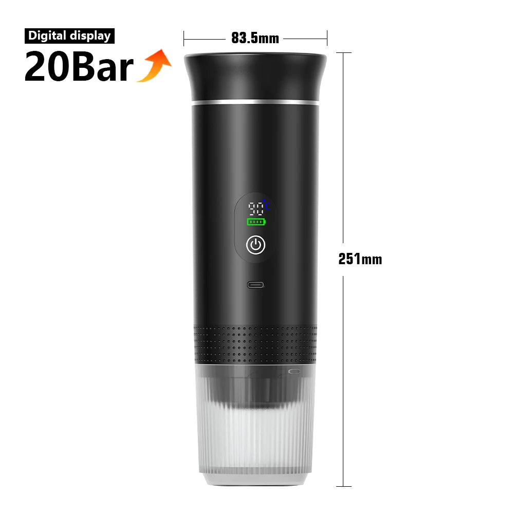 Portable Espresso Machine - Car & Travel