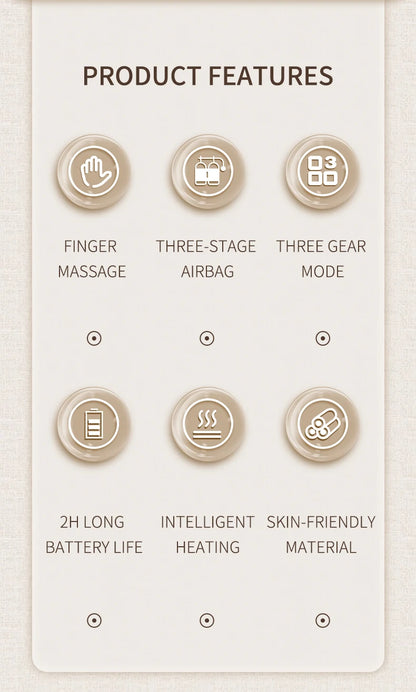 Hand Massager - Airbag Compression Massage Glove