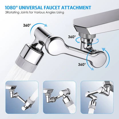 Rotating Faucet Extension Arm