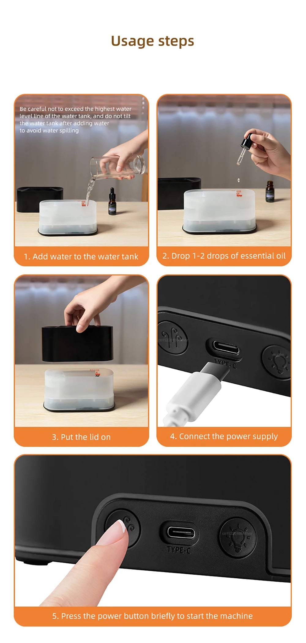 Flame Aroma Diffuser