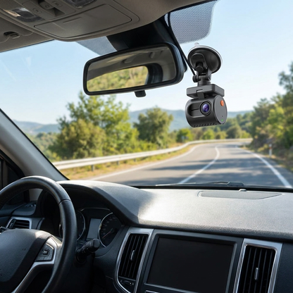 KAWA Mini 3 Dash Cam in use