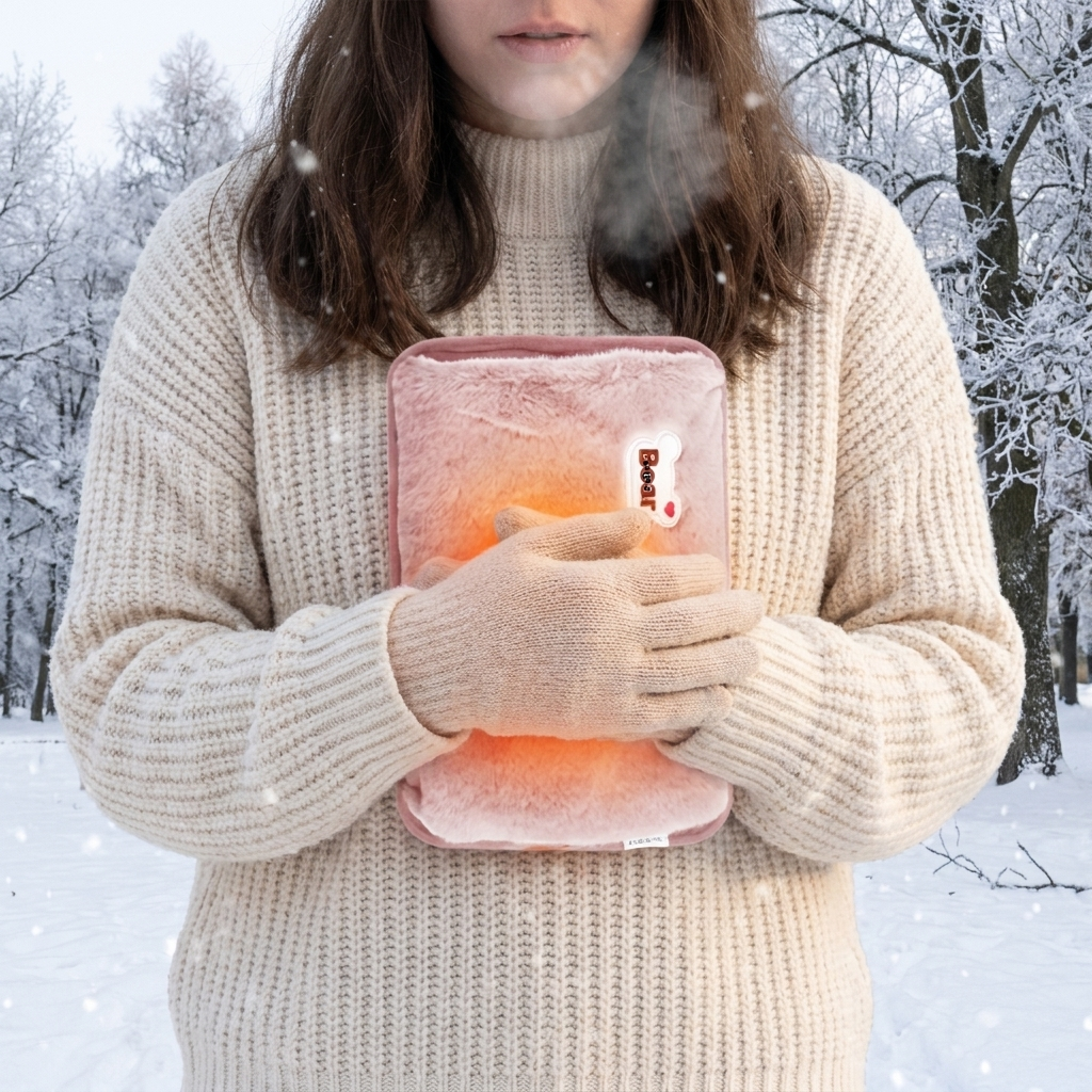Electric Hand Warmer in use