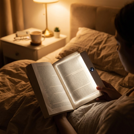 Book Light, Led Lights, Rechargeable LED Flat Book Lights