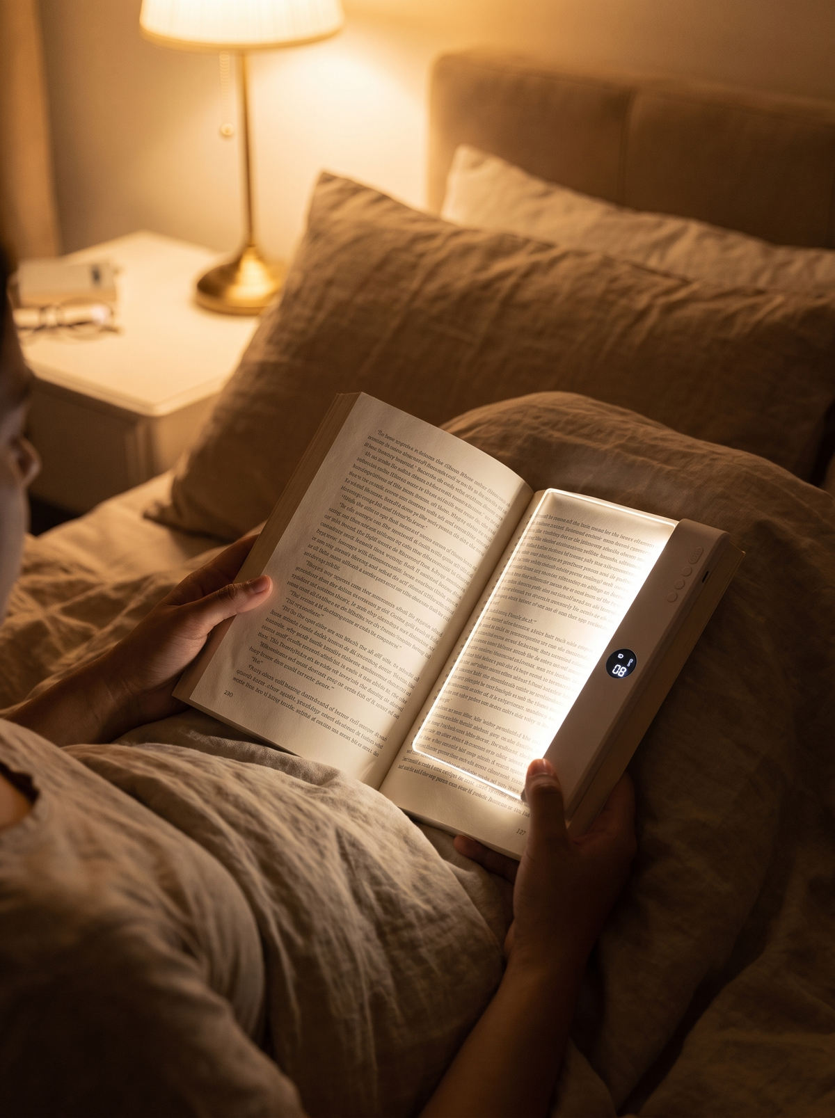 Rechargeable Book Light - Dimmable LED Reading Lamp