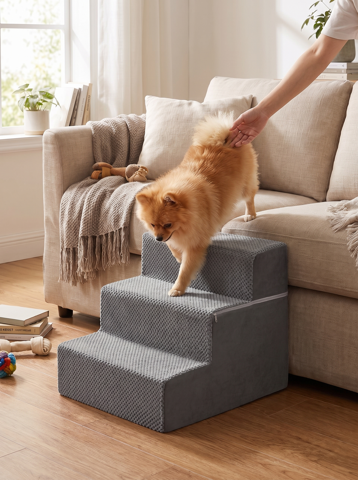 Dog Stairs 3 Layers lifestyle 2