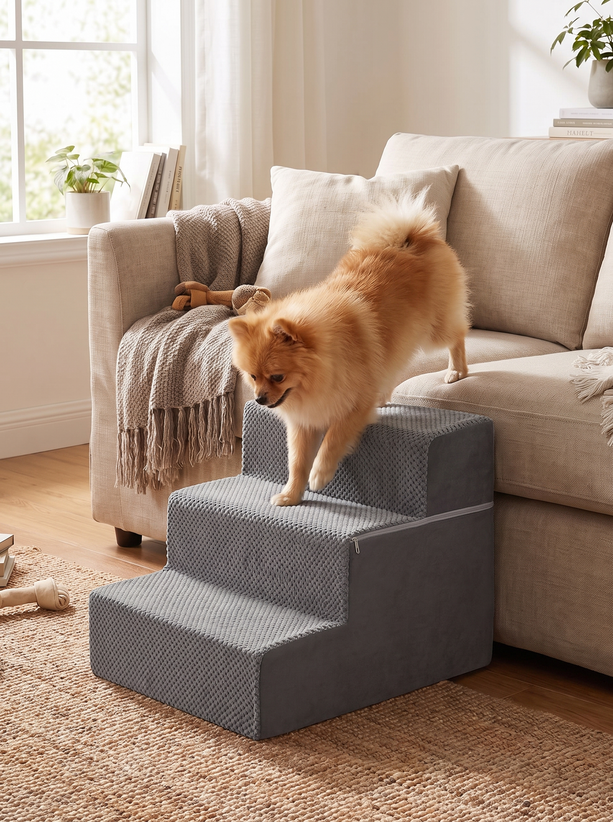Dog Stairs 3 Layers lifestyle 1