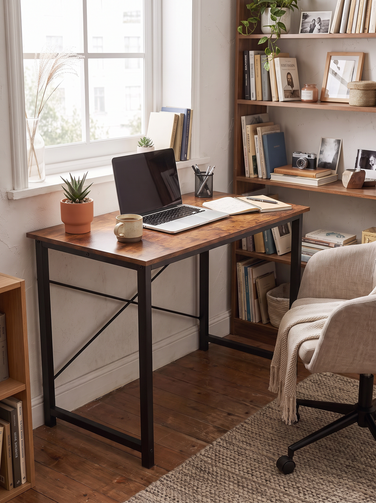 Computer Desk 31in Rust lifestyle 3